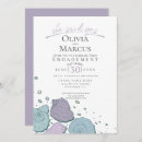 Search for lilac and blue invitations Summer