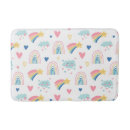 Search for rainbow bath mats Child's room