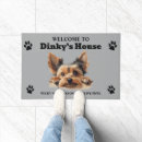 Search for yorkshire terrier doormats Cute