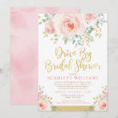 Search for drive by bridal shower invitations Social distancing