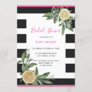 Search for pink white bridal shower invitations Bridesmaid