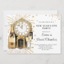 Search for clock invitations Glitter