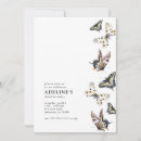 Search for monarch butterflies invitations Watercolor