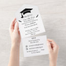 Search for folded graduation invitations Simple