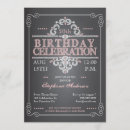 Search for chalkboard 50th birthday invitations Country