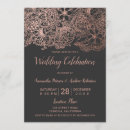 Search for rose gold lace wedding invitations Flowers