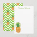 Search for pineapple thank you cards Green