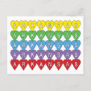 Search for pretty girly postcards Rainbow