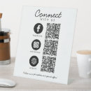 Search for social media qr code signs Scan to connect
