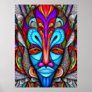 Search for masks posters Tribal