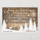 Search for baby its cold outside invitations Wood