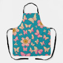 Search for butterfly pattern aprons Flowers