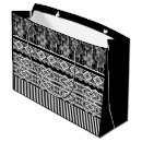 Search for lace gift bags Black and white
