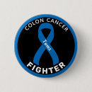 Search for colon cancer awareness badges Support