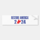 Search for restore bumper stickers Usa