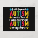 Search for support autism awareness postcards Mum