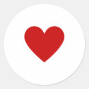 Search for red heart love stickers Classic