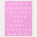 Search for violet blankets Typography