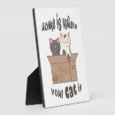 Search for funny cat plaques Kitty
