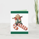 Search for candy canes christmas cards Santa