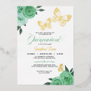 Search for mint green quinceanera invitations Tiara