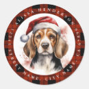 Search for beagle christmas stickers Snow