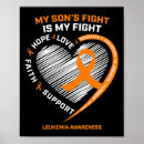 Search for dad son posters Leukaemia cancer month