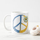 Search for war is peace mugs Symbol