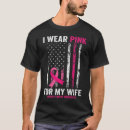 Search for i wear pink for my wife tshirts Support