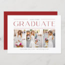 Search for red graduation invitations Minimalist