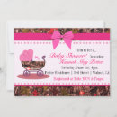 Search for camo baby shower invitations Pink