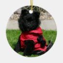 Search for black pomeranian christmas tree decorations Loulou