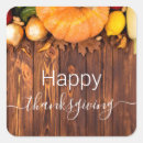 Search for square thanksgiving stickers Simple