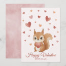 Search for squirrel valentines day cards Hearts