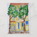 Search for historical postcards Watercolor