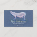 Search for hogs business cards Farming