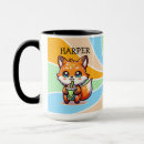 Search for cute cartoon fox mugs Woodland