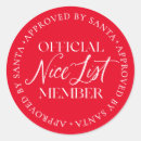 Search for nice stickers Santa's nice list