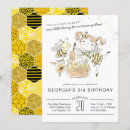 Search for bumble bee birthday invitations Honeycomb