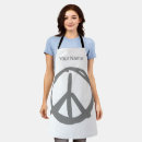 Search for sign of peace aprons Hippy