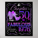 Search for 50 and fabulous posters Unique