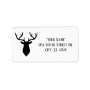 Search for animal lover return address labels Black