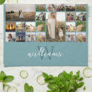 Search for colourful tea towels Photo collage