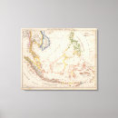 Search for indonesia canvas prints Map