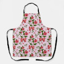 Search for red bow aprons Coquette aesthetic