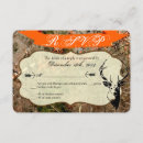 Search for hunting wedding rsvp cards Deer