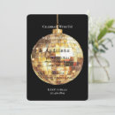 Search for gold disco ball invitations Sparkle