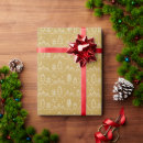 Search for gold christmas tree wrapping paper Winter