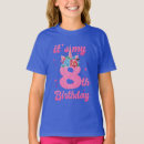 Search for 8th birthday girls tshirts Age 8