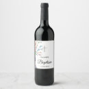 Search for baptism wine labels Elegant